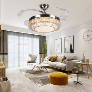 Lámparas de Techo con Ventilador para Sala de Estar, Directas de Fábrica, con Control Remoto, Regulables, 3CCT, Motor DC Reversible, Aspas de PC - Product Image 6