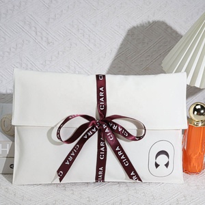 Pochette portable en faux daim pour sac à main, avec logo personnalisé imprimé, sac de rangement pour extensions capillaires, sac anti-poussière en velours - Product Image 1