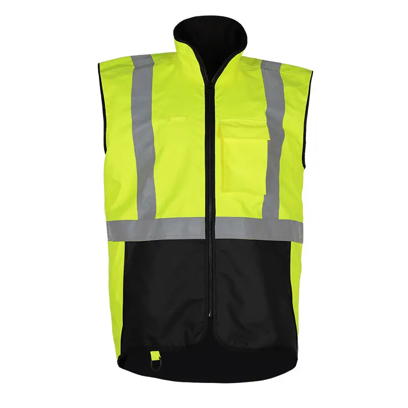Yansıtıcı yelek güvenlik madencilik koruyucu kişisel güvenlik inşaat yüksek görünürlük Hi Vis iş güvenliği yansıtıcı giyim