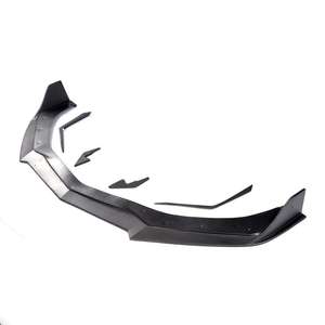 YOMDO Style <span class=keywords><strong>SS</strong></span> - Lame de pare-chocs avant en carbone avec canards pour Chevrolet <span class=keywords><strong>Camaro</strong></span> ZL1 2014-2015 - Product Image 6