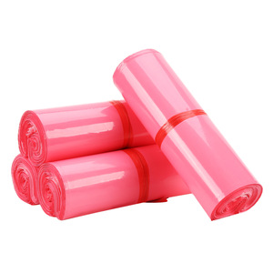 Plastic Shipping Bags Pink Self-Adhesive Roll Package Mailing Plastic Mailer Envelope Bags for Pack Shipping Bags <strong>Miler</strong> - Product Image 4