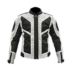 Blouson de moto de course respirant, imperméable, coupe-vent, personnalisé pour équipe, unisexe, adulte, avec protections - Product Image 2