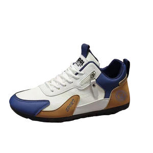 Explosions Erkek Ayakkabıları <span class=keywords><strong>2026</strong></span> İlkbahar Yeni Yüksek Bilekli Bağcıklı Günlük Moda Trendi Nefes Alabilen Her Şeyle Uyumlu Trendy Bean Yumuşak Taban - Product Image 1