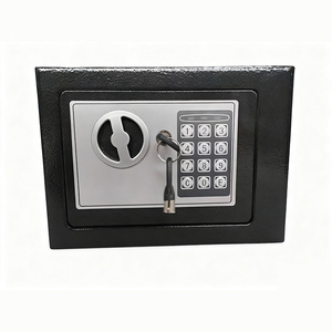 Mini Caja Fuerte para <span class=keywords><strong>Dinero</strong></span>, Caja <span class=keywords><strong>de</strong></span> Seguridad Digital, Caja Fuerte con Cerradura, Gabinete <span class=keywords><strong>de</strong></span> Almacenamiento - Product Image 1