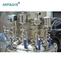 Olla Emulsionadora de Líquidos con Control PLC para la Producción de Champú, Detergente y Jabón Líquido Cosmético