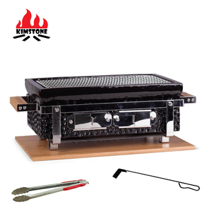 Kimstone 17.5 pouces pique-nique Portable four Commercial sans fumée Camping Barbecue four céramique extérieur - Product Image 2