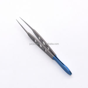 Forceps Oftalmologi <span class=keywords><strong>Titanium</strong></span> Forceps Bedah Kelopak Mata Gigi Instrumen Medis - Product Image 2
