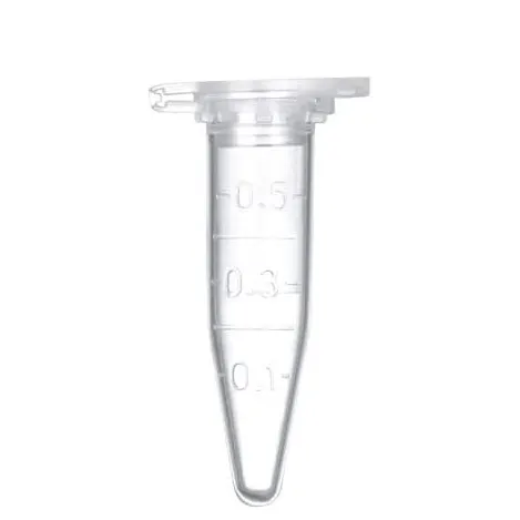 Tubo de centrífuga estéril Falcon de 0,5 ml, tubo de microcentrífuga de laboratorio de 0,5 ml con fondo cónico