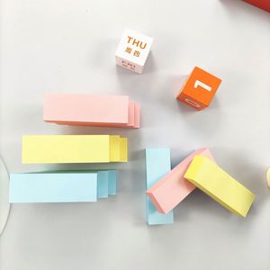 Assorted Pastel Color Self-Adhesive <b>Memo</b> <b>Pads</b> 450 Sheets Per Pack Cute Packaging Office School Daily Note-taking Document - Product Image 6