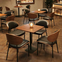 Canapés et chaises de bar KTV modernes et minimalistes en acier pour restaurant de barbecue, café, et salon de thé à bulles