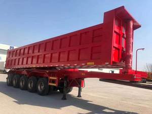Semirremolque Volquete de 5 Ejes en Oferta, con Suspensión Neumática, Semirremolque Volquete de 80 Toneladas - Product Image 1