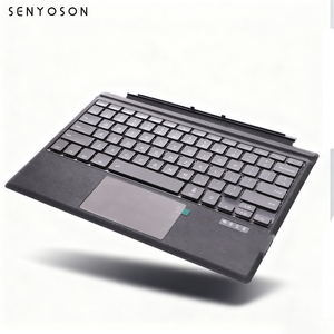 Funda Magnética Desmontable SYX con Trackpad Multitáctil, Ranura para Lápiz Delgada, Resistente a Golpes, para <span class=keywords><strong>Surface</strong></span> <span class=keywords><strong>Pro</strong></span> 4 5 6 <span class=keywords><strong>7</strong></span> con Teclado - Product Image 6