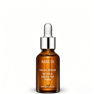 Sérum raffermissant au thé vert PDRN, <span class=keywords><strong>soin</strong></span> coréen végétalien pour les ridules et l'aplanissement de la texture de la peau, disponible en <span class=keywords><strong>coffret</strong></span> cadeau MRUIS 30ml - Product Image 6