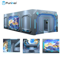 Équipement de parc d'attractions intérieur Funinvr pour enfants, cinéma 9D à Dubaï, installation de simulateur de cinéma 9D d'occasion à vendre
