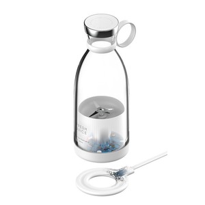 350 ml 홈 미니 업그레이드 휴대용 무선 충전 전기 과일 믹싱 컵 야외 과즙 기 선물 컵 - Product Image 5