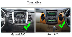 Xe GPS navigation đài phát thanh DVD player Android Màn hình 9.0 xe đa phương tiện Player cho TOYOTA INNOVA 2004-2014 - Product Image 5