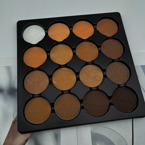 1601A1 Micolor Makeup School Long-Lasting Shimmer Palette Contour Bronzer Highlighter for Dark Pressed Powder Cream <strong>Eye</strong> <strong>Shadow</strong> - Product Image 2