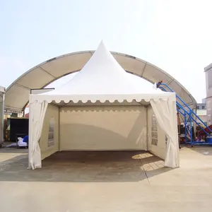 아름다운 4x4m 입구 캐노피 결혼식 야외 정원 파티 이벤트 전망대 탑 텐트