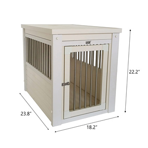Décor de table d'extrémité de meubles de <span class=keywords><strong>caisse</strong></span> de chien <span class=keywords><strong>en</strong></span> <span class=keywords><strong>bois</strong></span> d'intérieur de luxe mignon pour le chenil de petits à moyens chiens dans le salon et la chambre à coucher - Product Image 2