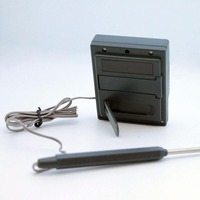 Termometer Oven Digital untuk Rumah Tangga, Dapur, Panggangan, dan Microwave, Pengatur Waktu, Pengukur Suhu Makanan, Daging, dan Oven Smoker