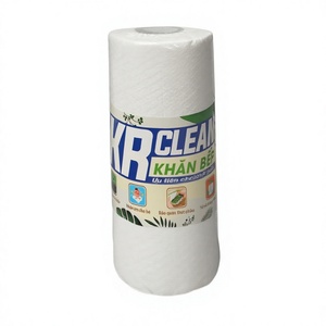 Rouleau de chiffons de nettoyage de cuisine écologiques non tissés jetables KR CLEAN - Product Image 1