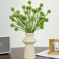 Venta al por Mayor de Fábrica: Flores Artificiales de Diente de León con Tallo Largo de 51 cm para Arreglos Florales de Boda, Jarrones y Decoración del Hogar