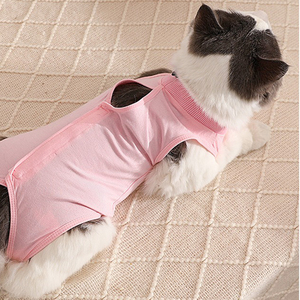 ชุดกู้คืนสําหรับสุนัขแมวหลังการผ่าตัดเสื้อกู้คืนสัตว์เลี้ยงมืออาชีพป้องกันการเลียสุนัข Onesies ชุดกู้คืนการผ่าตัดสัตว์เลี้ยง - Product Image 6