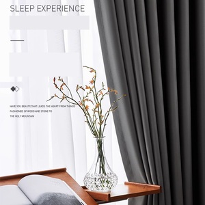 100% <span class=keywords><strong>tende</strong></span> oscuranti in poliestere solide termiche isolate riducono il rumore oscurante <span class=keywords><strong>tende</strong></span> da finestra per <span class=keywords><strong>soggiorno</strong></span> camera da letto - Product Image 3