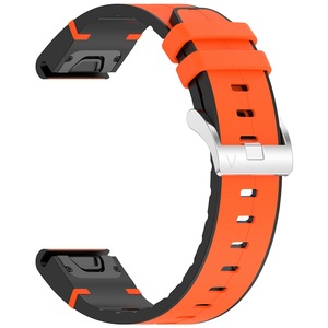 <span class=keywords><strong>Bracelet</strong></span> à dégagement rapide 20/22/26 mm pour <span class=keywords><strong>Garmin</strong></span> Fenix8, <span class=keywords><strong>bracelet</strong></span> de montre en silicone et <span class=keywords><strong>cuir</strong></span> pour <span class=keywords><strong>Garmin</strong></span> Instinct2, <span class=keywords><strong>bracelet</strong></span> de montre en silicone et <span class=keywords><strong>cuir</strong></span> - Product Image 3