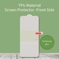 Samsung Galaxy S22 S23 S24 Ultra için Premium Hidrojel Tam Ekran Koruyucu Film TPU Şeffaf Hidrojel Temperli Cam Film