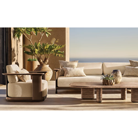 Chaise longue pivotante d'extérieur en aluminium avec coussins, mobilier moderne pour jardin, terrasse et bord de piscine