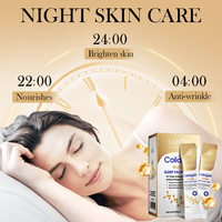 Masque facial en feuille SADOER au collagène anti-rides, hydratant, anti-âge, antioxydant, nourrissant, 4 ml * 20 pièces, pour tous types de peau
