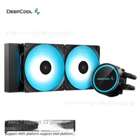 DeepCool 240RGB refroidissement par eau CPU radiateur ordinateurs de bureau AM5/1700 processeur intégré ventilateur muet processeurs d'ordinateur