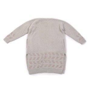 Femme automne hiver plume fil grossier jauge à manches longues <span class=keywords><strong>pull</strong></span> cardigan - Product Image 6