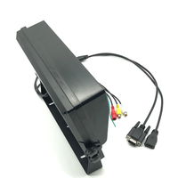 10.1 pouces support en forme de U HDMI VGA RCA Interface moniteur 10 pouces connexion haute définition MDVR caméra usine