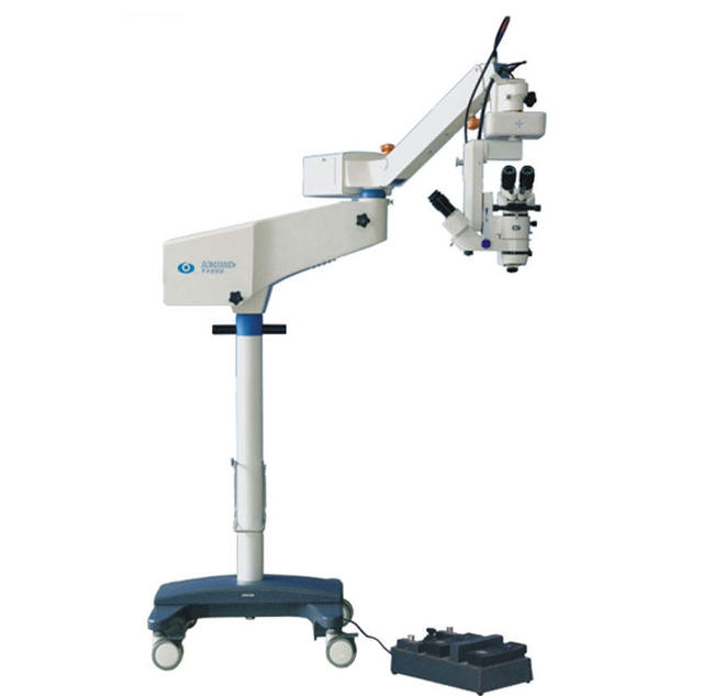 SOM-2000D China Ophthalmic Operating Microscope with Zoom for Two Men