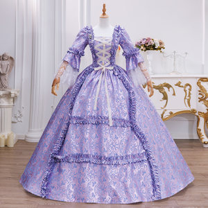 Robe de bal victorienne du XVIIIe siècle, style <span class=keywords><strong>Marie</strong></span>-<span class=keywords><strong>Antoinette</strong></span>, robe historique de théâtre, costume de mariage, costume de fête de Noël - Product Image 3