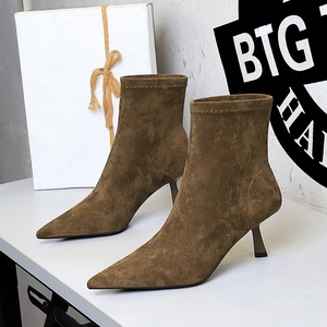 <span class=keywords><strong>Bottines</strong></span> pour femmes, noires, à talons aiguilles, gladiateur, en <span class=keywords><strong>cuir</strong></span> PU, <span class=keywords><strong>bottines</strong></span> à talons fins, à fermeture éclair, chaussures de luxe de créateur - Product Image 1