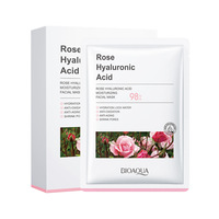 Masque facial à l'acide hyaluronique de rose - Patchs hydratants et nourrissants pour le visage, vente en gros