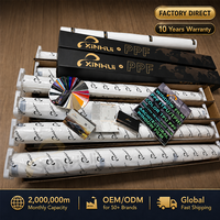 Película Protectora de Pintura TPU PPF de 6.5 Mil, Autoadhesiva, Hidrofóbica, Transparente, para Carrocería de Automóvil, Rollo de Lujo de 1.52x15M, Venta al Por Mayor de Fábrica