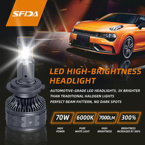 <span class=keywords><strong>Phare</strong></span> LED SFIDA V31 70W 6000K Haute Puissance Emballage Personnalisé Garantie <span class=keywords><strong>2</strong></span> Ans Kit de Conversion 9004 H7 Étanche IP68 - Product Image 5