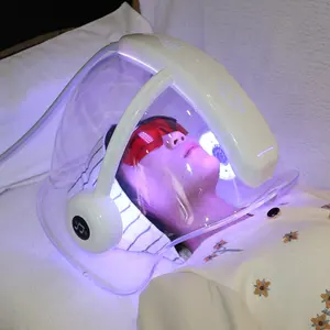 새로운 LED Hyperbaric 산소 제트기 얼굴 살포 미장원 장비 온천장 Oxigeno 얼굴 기계 산소 돔 Oxgen 얼굴 기계