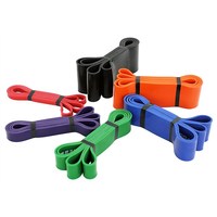 Bandas de Látex Natural para Entrenamiento en Casa, Yoga, Fisioterapia y Rehabilitación