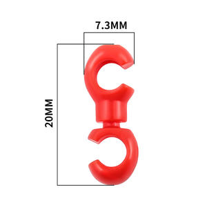 Guide-câble de frein de vélo MUQZI, boucle en S rotative à 360 degrés, clip pour câble de vélo <span class=keywords><strong>VTT</strong></span> - Product Image 4