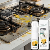 Nettoyant Moussant Sans Marque 150ml Parfum Citron pour Intérieur de Voiture, Cuisine, Salle de Bain, Tissus d'Ameublement et Chaussures – Agent de Nettoyage en Profondeur