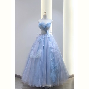 S1721L 2026 nuovo abito <span class=keywords><strong>da</strong></span> sera senza spalline <span class=keywords><strong>da</strong></span> <span class=keywords><strong>cerimonia</strong></span> per adulti senza spalline <span class=keywords><strong>da</strong></span> principessa in fuga - Product Image 4