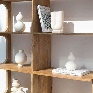 High-End Designer Wooden Bookshelf for Office Library <b>Solid</b> <b>Wood</b> Premium Storage Rack for Home Office Study Room Library Hotel - Product Image 3