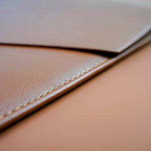 Ensemble de housse pour ordinateur portable en cuir <span class=keywords><strong>personnalisé</strong></span>, housse en cuir PU avec petite pochette, tapis de souris et organisateur de câbles, étui pour ordinateur portable en cuir - Product Image 5