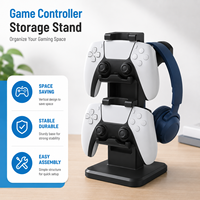 Support de manette de jeu PS5 personnalisé en plastique imprimé en 3D, support universel pour manette de jeu de bureau, support d'affichage, accessoires de jeu