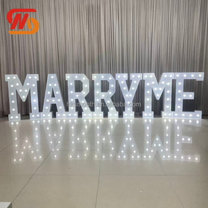 SMOOTH Wholesale Custom Factory Direct Large <b>LED</b> Letter Number <b>Lights</b> Durable Event Lamps - Product Image 1